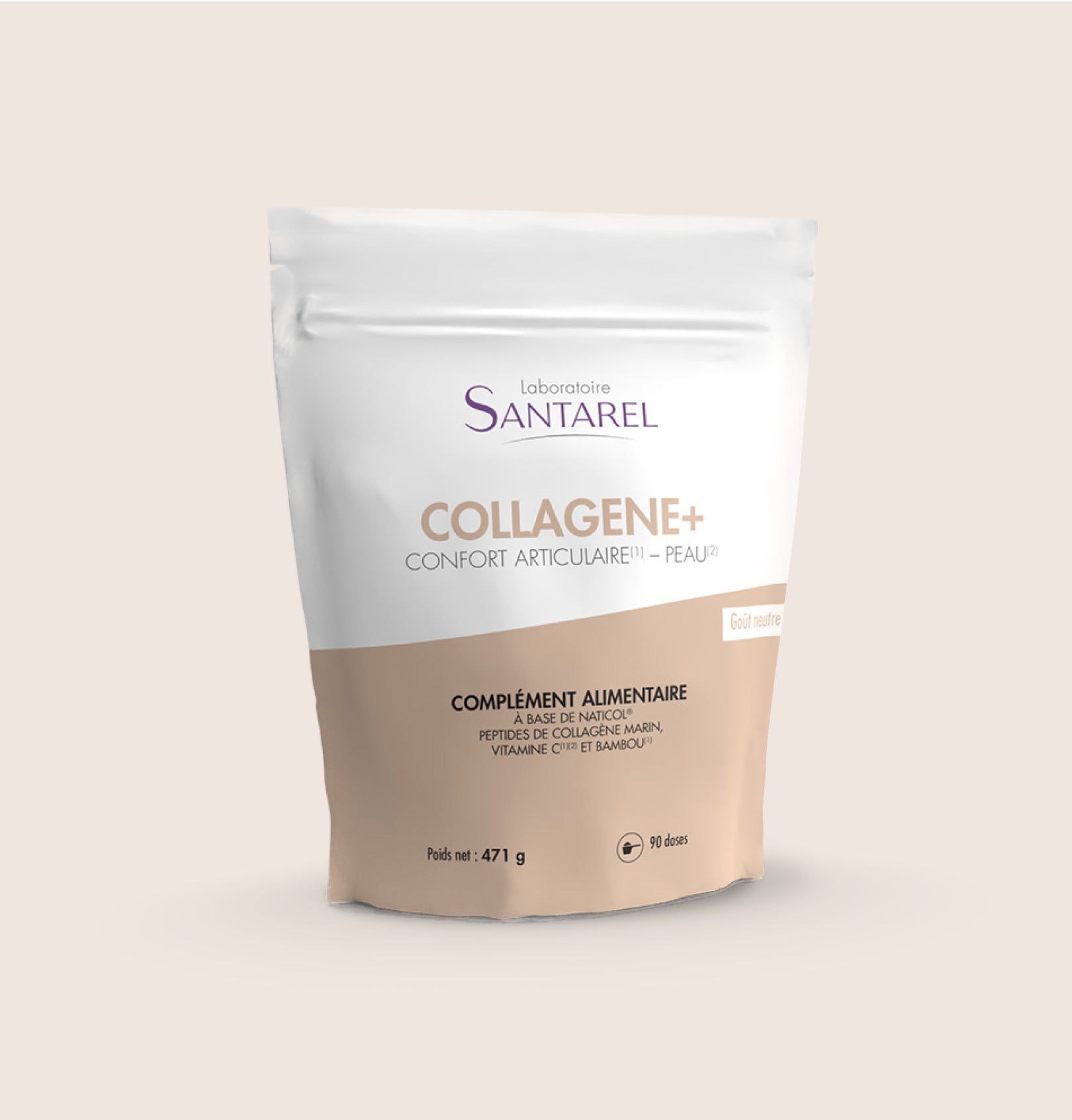Collagène marin avec vitamine C et silice naturelle