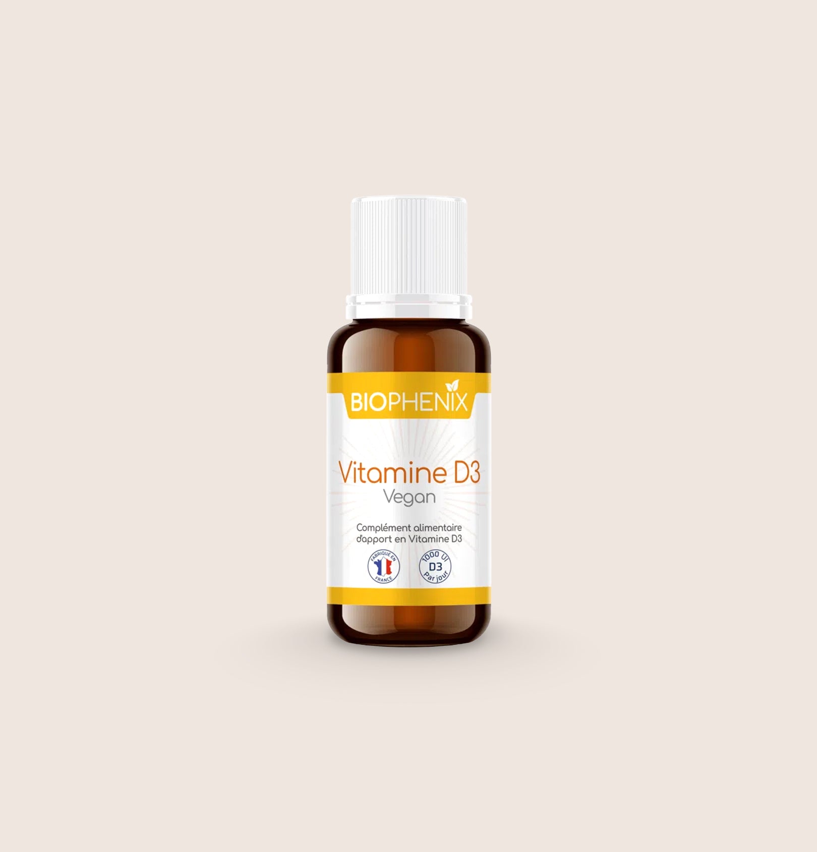Vitamine D3 vegan 1000 UI