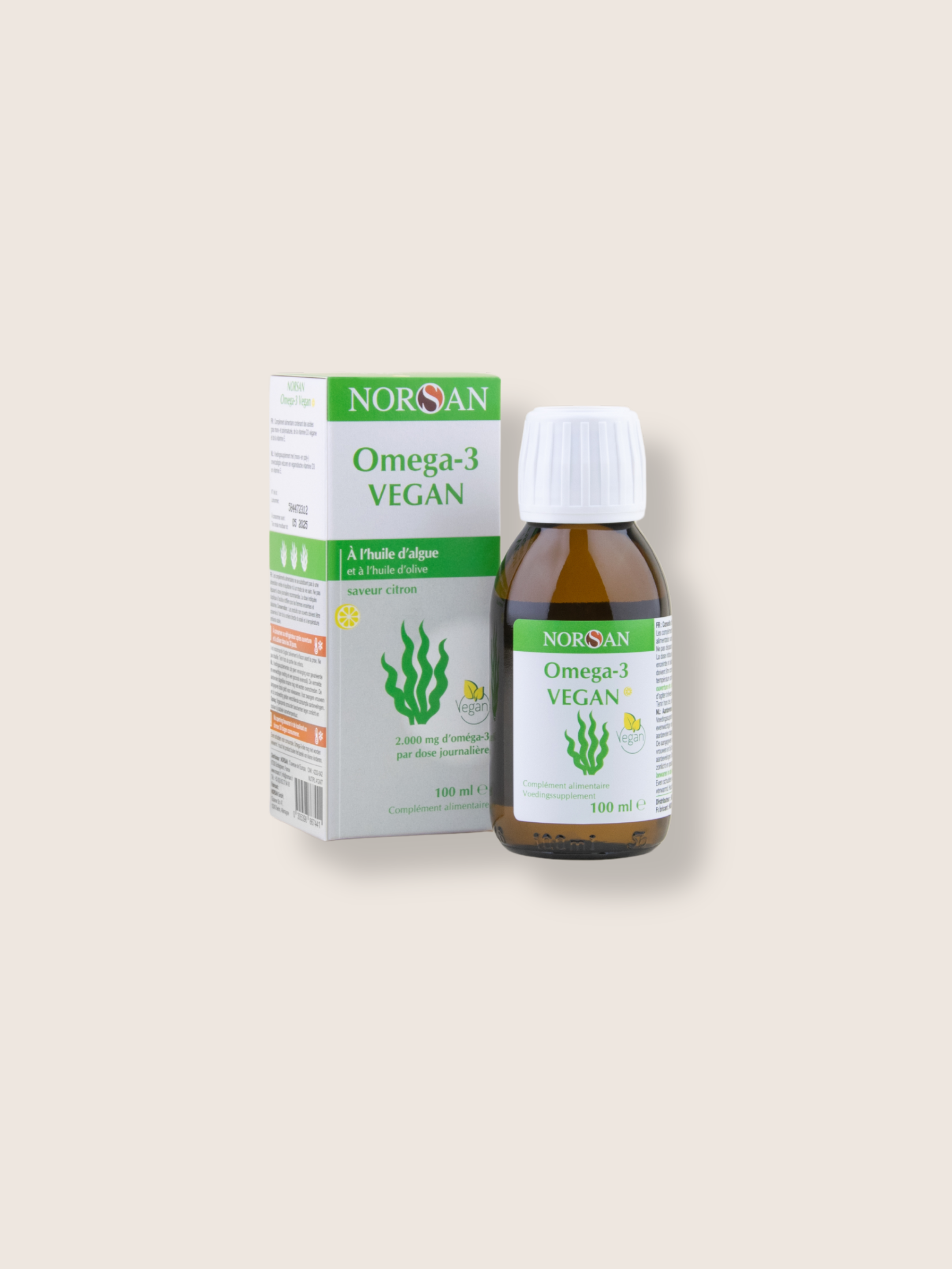 Oméga 3 vegan liquide